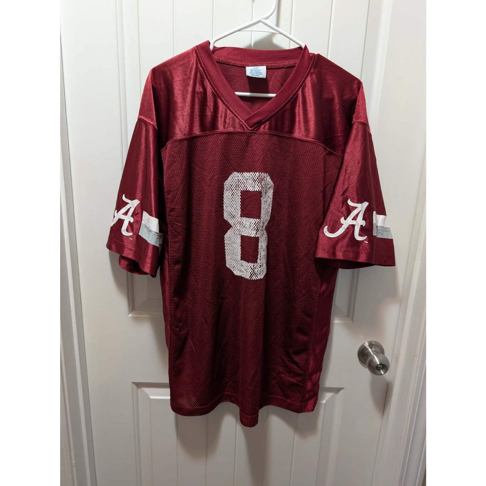 Vintage Ncaa Alabama Crimson Roll Tide Sec Football Jersey Gameday Shirt Size L